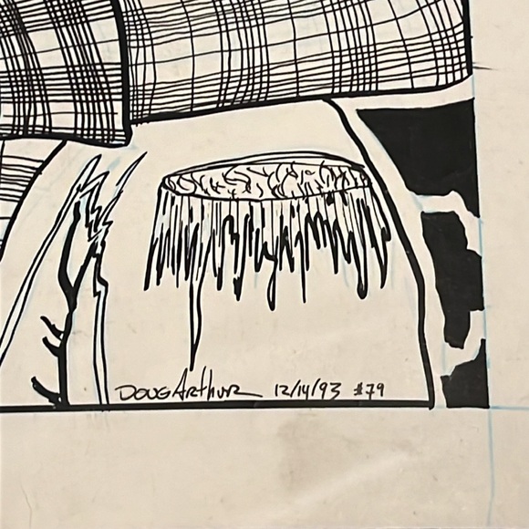 Original Comic Art - Tales From The Dougside. #79 - 11” x 17” - Picture 4 of 10